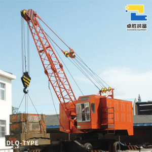 Tyre-mounted Crane
